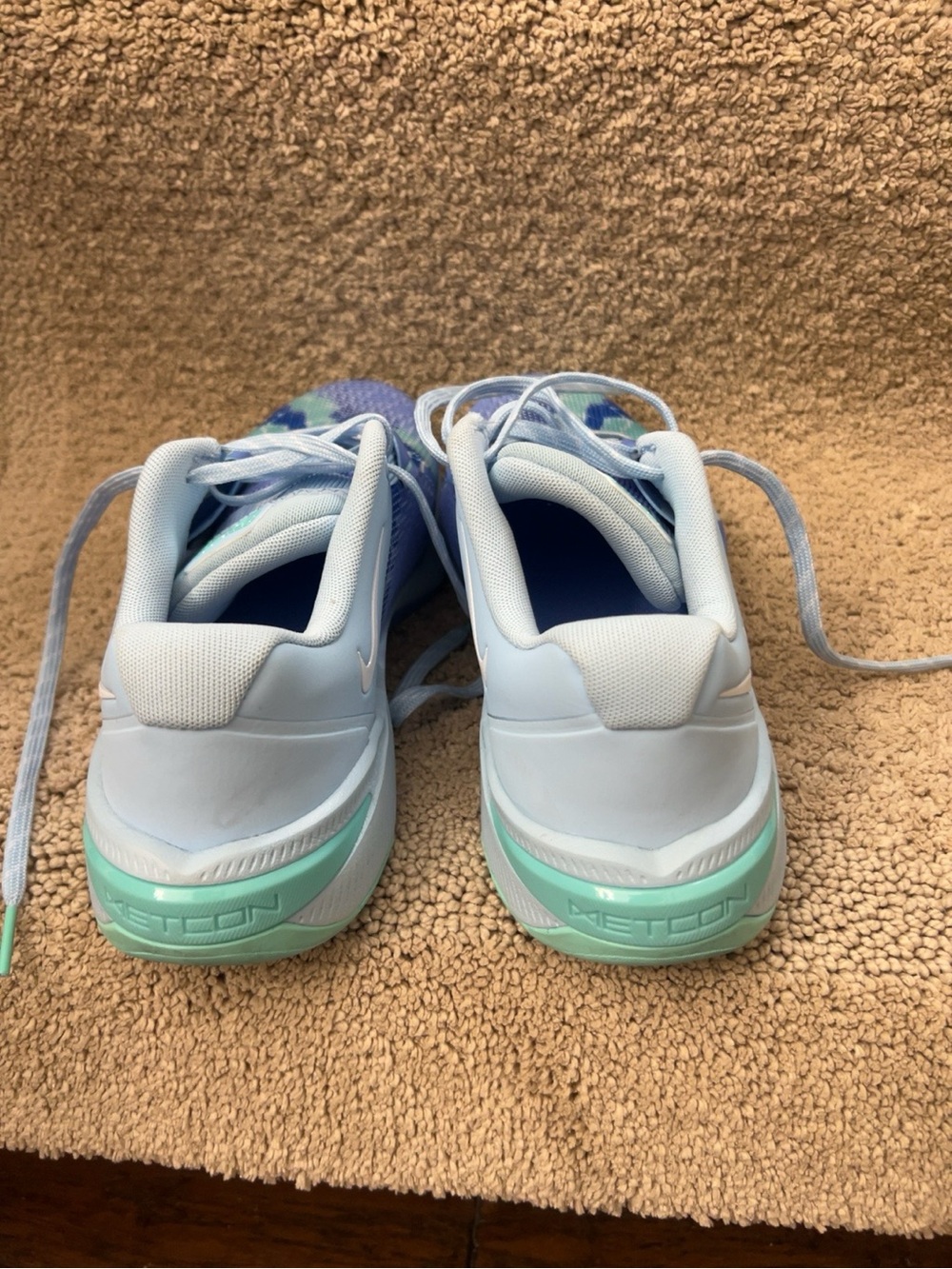 Nike Metcon 9 AMP Training Shoes Blue Purple Women’s Size 8 - Picture 6 of 6